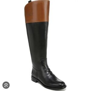 NIB - Franco Sarto Meyer Knee High Riding Boots Wide Calf